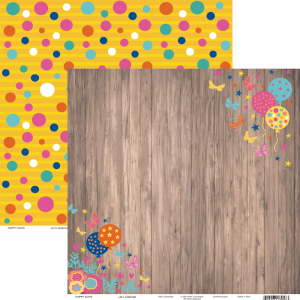 Let's Celebrate 12x12 Double sided Cardstock