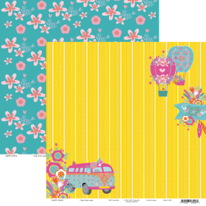 Feel of the Wind 12 x12 Double sided Cardstock