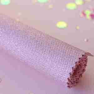Eco leather Dusty Rose Brilli Destellos JRECO74