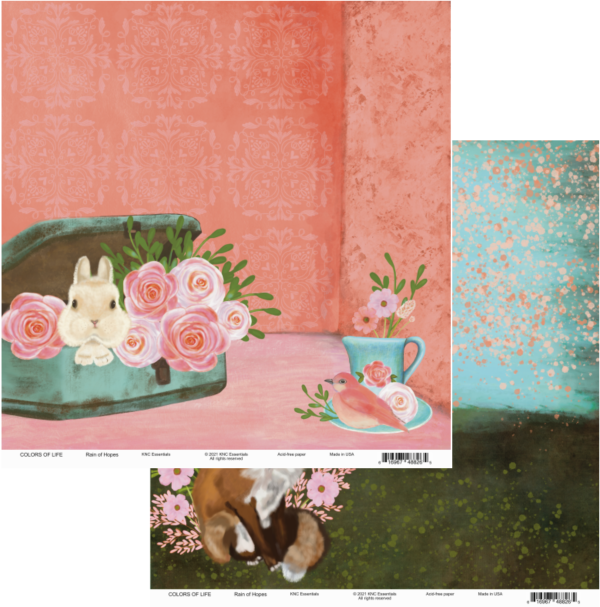Colors of Life 12x12 Paper Pad 24 Sheets - Image 7