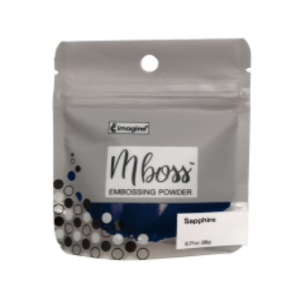 Mboss embossing powder - sapphire
