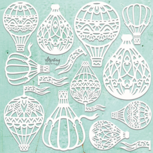 Hot Air Balloons set - Decor - Mintay Chippies