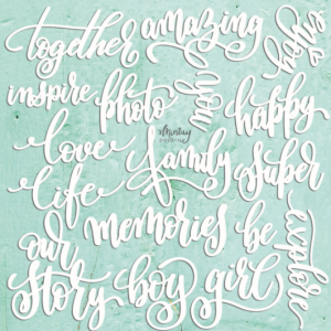 Words set - Decor - Mintay Chippies