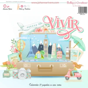 Vivir by Johanna Rivero una cara 12x12 Paper Pack