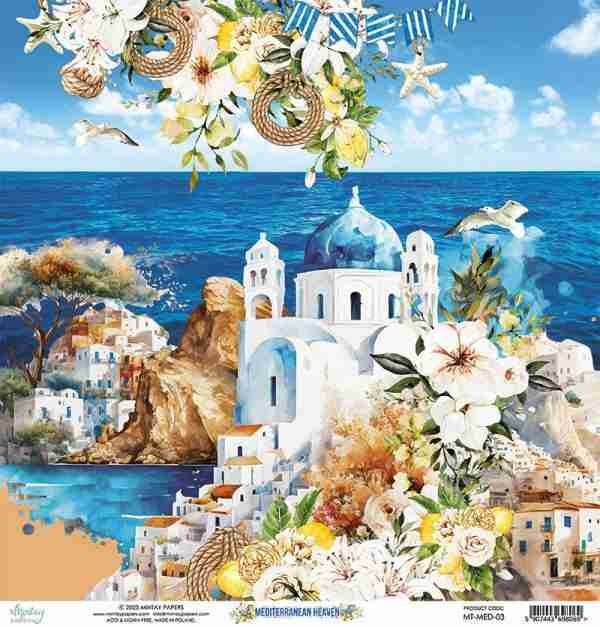 12 x 12 Paper - Mediterranean Heaven 03 - Image 2
