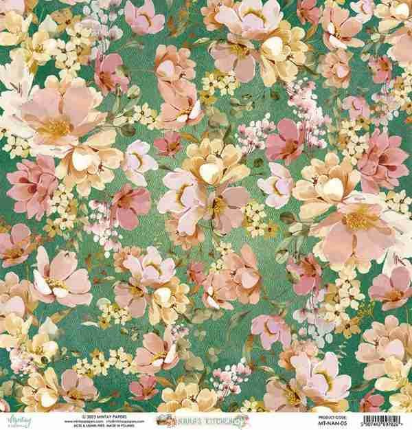 12 x 12 Paper Double Sided Cardstock - Nana's Kitchen 05 - Image 2