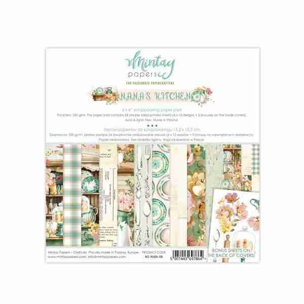 6 x 6 Paper Pad - Nana's Kitchen