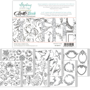 Mintay 6x8 B & W  Book Element  for precise cutting