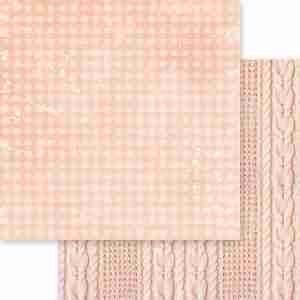 Gingham Love 2 12x12 Melon
