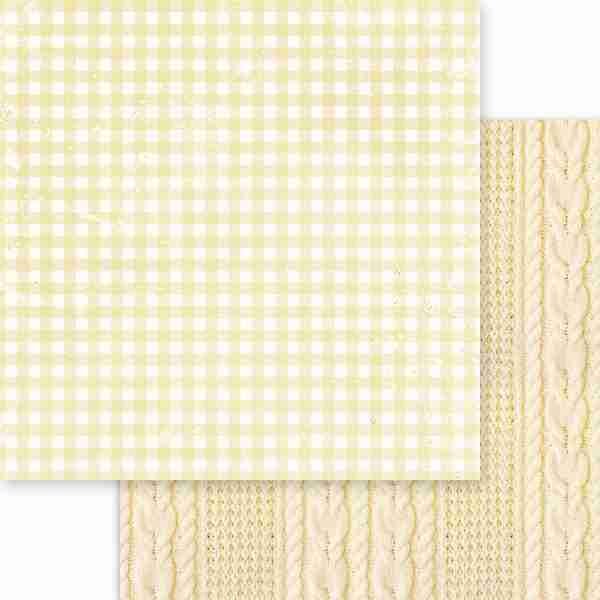 Gingham Love 2 12x12 Buttercup