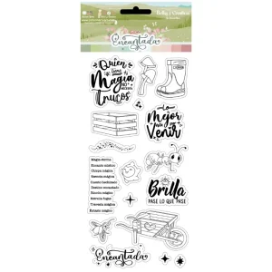 Encantada by Johanna Rivero Sellos - Enchanted Stamps Spanish