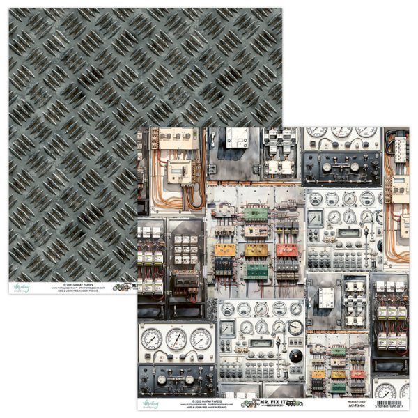 12 x 12 Paper Set - Mr. Fix It - Image 7