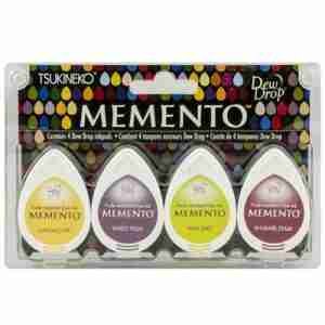 Memento dew drop inkpad 4pc set - farmer’s market - 013