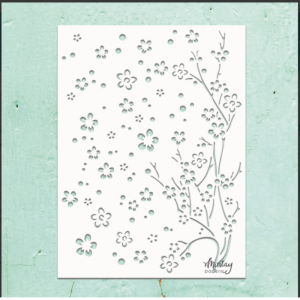 Mintay Kreativa 6 x 8 Stencil Bloom #26