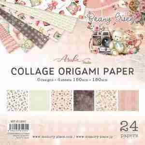 Collage Origami Paper Beary Sweet