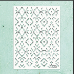Mintay Kreativa  6 x 8 Stencil Winter #30