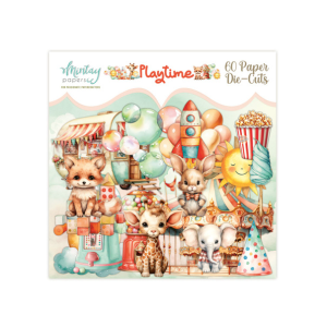 Mintay Papers -Playtime PAPER DIE-CUTS - EMBELLISMENTS