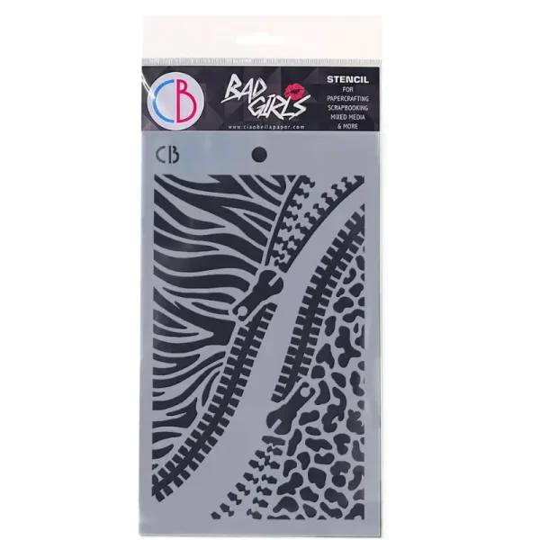 Double Zip Ciao Bella Stencils