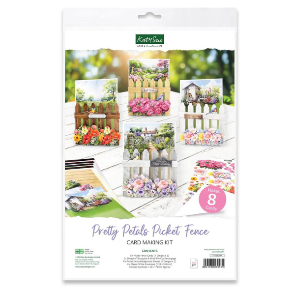Pretty Petals Picket Fence, Card Making Kit