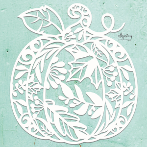 Pumpkin Embellishments  Mintay Chippies