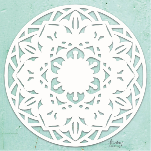 Mandala Embellishments  Mintay Chippies