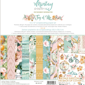 Joy of life - 12x12 Mintay paper pack