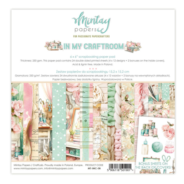 12 x 12 Paper Pack - In My Craftroom
