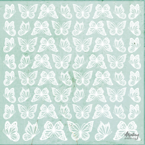 12 x 12 Decorative Vellum Butterflies