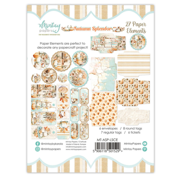 Paper Elements - Autumn Splendor, 27 pcs - Image 2