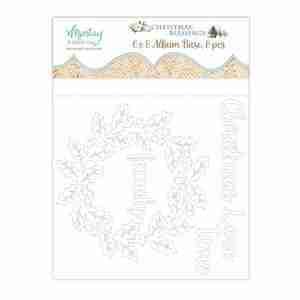 6 x 8 Chipboard Album - Christmas Blessings