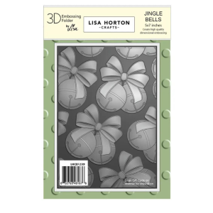Jingle Bells 5" x 7" Embossing Folder