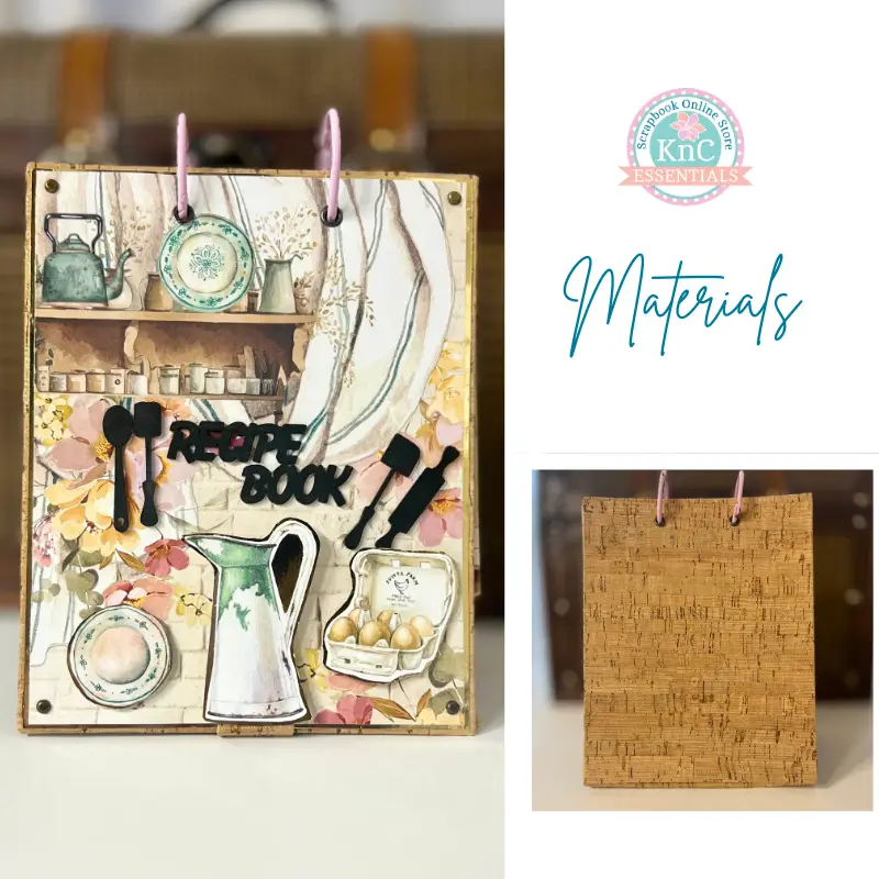 Mom Recipe Book Materials