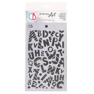 Baby Alphabet Ciao Bella Stencil Art