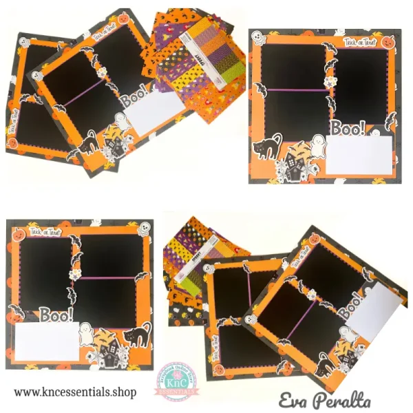 Boo 12 x 12  Double Lay Out Spooky Collection - Image 4
