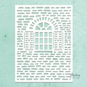 Mintay Kreativa  6 x 8  Stencil Window #44