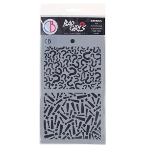 Question Mark Ciao Bella Stencils
