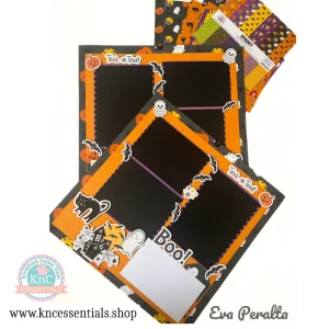 Boo 12 x 12  Double Lay Out Spooky Collection