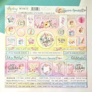 Forever Young MIntay Stickers