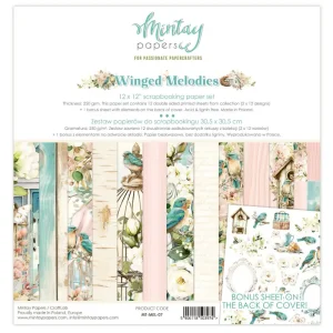 12 x 12 Paper Pack Winged Melodies