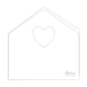 House Card Base White