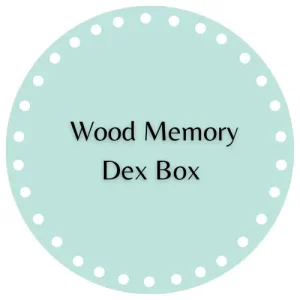 Wood Memory Dex Box