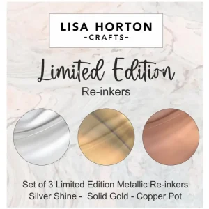 Limited Edition Re Inkers Solid Gold -Silver Shine - Copper Pot