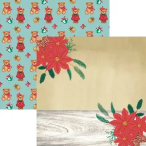 Christmas Spirit – 12x12 Double-Sided Paper “Season to be Jolly ”