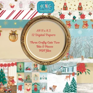 Christmas Spirit Digital Scrapbook Collection