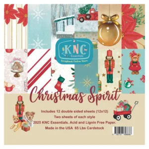 Christmas Spirit Collection – 12x12 Cardstock Paper Pack