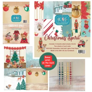 Christmas Spirit Collection – 12×12 Cardstock Paper Kit