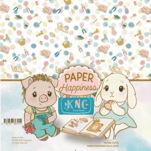 Paper Happiness Die Cuts Ephemera – 78 Pieces for Scrapbooking, Journaling & Card Making