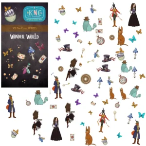 Wonder World Ephemera by KNC Essentials – whimsical scrapbook embellishments